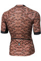MONTON Cycling short sleeve jersey - CALOFLAGE - brown