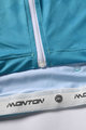 MONTON Cycling short sleeve jersey - RUBBER CHAIN - turquoise