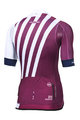 MONTON Cycling short sleeve jersey - SPLIT - purple/white