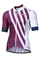 MONTON Cycling short sleeve jersey - SPLIT - purple/white