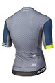 MONTON Cycling short sleeve jersey - VENUCIA - yellow/blue/grey