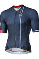 MONTON Cycling short sleeve jersey - VENUCIA - blue