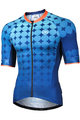 MONTON Cycling short sleeve jersey - RUBBER CHAIN - blue