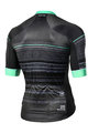 MONTON Cycling short sleeve jersey - CAMAIORE - green/black