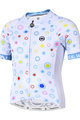 MONTON Cycling short sleeve jersey - LOEWI KIDS - white