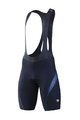 MONTON Cycling bib shorts - GALE - black/blue