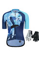 MONTON Cycling mega sets - FLAMINGO LADY - blue