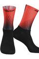 MONTON Cyclingclassic socks - HOWAIN 2 - red/black