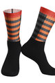 Monton socks - HOSOUND - orange/black