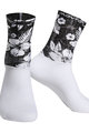 MONTON Cyclingclassic socks - WILDFLOWER - black/white