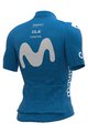 ALÉ Cycling short sleeve jersey - MOVISTAR 2021 PR-R - light blue