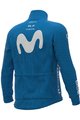 ALÉ Cycling thermal jacket - MOVISTAR 2020 - light blue