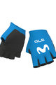 ALÉ Cycling fingerless gloves - MOVISTAR 2021 - light blue