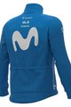 ALÉ Cycling thermal jacket - MOVISTAR 2021 WINTER - light blue