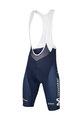 Cycling bib shorts - MOVISTAR 2019 - white/blue