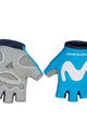 Cycling fingerless gloves - MOVISTAR 2019 - white/light blue
