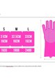 MUC-OFF gloves - DEEP SCRUBBER - pink