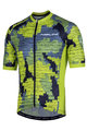 NALINI Cycling short sleeve jersey - AIS CROSS 2.0 MTB - grey/yellow