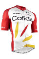 NALINI Cycling short sleeve jersey - COFIDIS 2021 - white/red