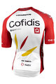 NALINI Cycling short sleeve jersey - COFIDIS 2021 - white/red