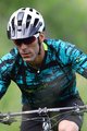 NALINI Cycling summer long sleeve jersey - AIS HILL MTB - black/green