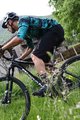Nalini Cycling summer long sleeve jersey - AIS HILL MTB - black/green