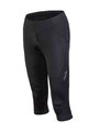 NALINI Cycling 3/4 lenght shorts without bib - AHS GLAMOUR LADY - black
