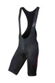 NALINI Cycling bib shorts - AHS SQUADRA - black