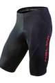 NALINI Cycling shorts without bib - AHS GRUPPO - red/black