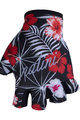 NALINI Cycling fingerless gloves - AIS LADY CIMA - red/black