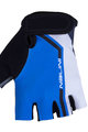NALINI Cycling fingerless gloves - AIS SALITA  - white/blue/black