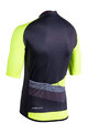 NALINI Cycling short sleeve jersey - AIS MORTIROLO 2.0 - black/yellow