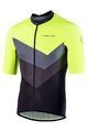 NALINI Cycling short sleeve jersey - AIS MORTIROLO 2.0 - black/yellow