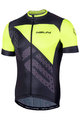 NALINI Cycling short sleeve jersey - AIS VITTORIA 2.0 - black/yellow