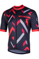 NALINI Cycling short sleeve jersey - AIS DISCESA 2.0 - black/red