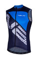 NALINI Cycling sleeveless jersey - AIS VOLATA 2.0 - blue