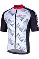 NALINI Cycling short sleeve jersey - AIS PODIO 2.0 - black/white