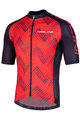 NALINI Cycling short sleeve jersey - AIS PODIO 2.0 - red/black