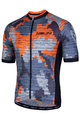 NALINI Cycling short sleeve jersey - AIS CROSS 2.0 MTB - grey/orange