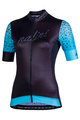 NALINI Cycling short sleeve jersey - AIS STILOSA 2.0 LADY - blue/black