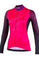 NALINI Cycling winter long sleeve jersey - AIS LW 2.0 LADY SMR - pink/black