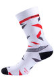NALINI Cyclingclassic socks - AIS TUONO 2.0 H22 - white/red