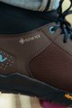 NORTHWAVE Cycling shoes - MULTICROSS MID GTX - brown/black