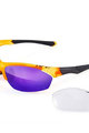 NRC Cycling sunglasses - P3.ODK - orange/black