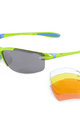 Cycling sunglasses - S11.GB - light blue/yellow