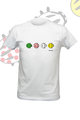 NU. BY HOLOKOLO Cycling short sleeve t-shirt - LADYBUGS KIDS - white
