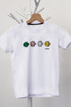 NU. BY HOLOKOLO Cycling short sleeve t-shirt - LADYBUGS KIDS - white