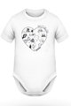 baby romper - BABY CYCLING LOVER - white