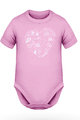 baby romper - BABY CYCLING LOVER - pink