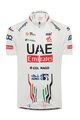 PISSEI Cycling short sleeve jersey - UAE TEAM EMIRATES 2024 KIDS - black/white/red